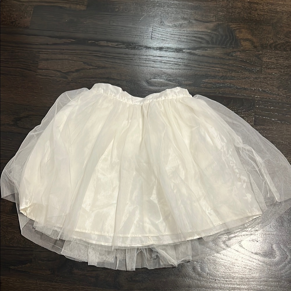White Tulle skirt
